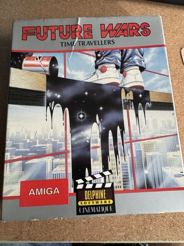 Amiga delphine future wars - amiga,
