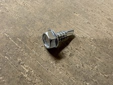 Bit Tip-Self Drilling-Screw Hex Head For Sheet Steel And Galvanised Ducting