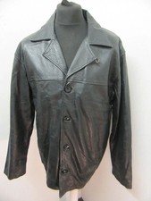 Vintage leather donkey jacket
