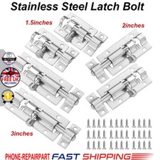 Silver SLIDE BOLT Bathroom