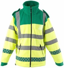 Paramedic Fleece EMT Jacket Ambulance Warm Anti Pile EN471 CL 3 M L XL 2XL 3XL