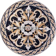 48" Marble Center Dining Table