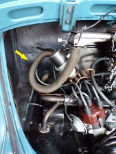 VW Beetle Pre Heat Exchanger