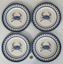 Set 4 Golden Rabbit Blue Crab