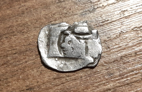 Hammered silver medieval coin - hammered,