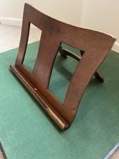 Vintage Oak Lectern Rack Book Rest Portable Adjustable Stand
