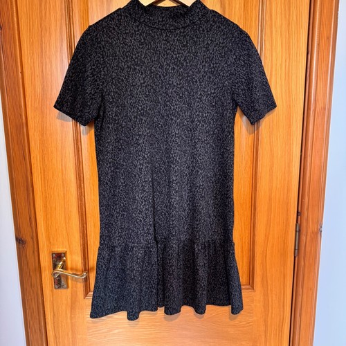 Black short sleeve drop - black,