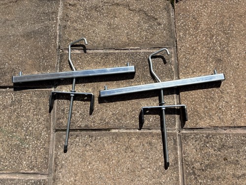 Steel roof rack ladder clamps - steel,