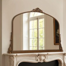 Large Arched Vintage Mirror