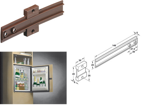 Integrated fridge door - pk,