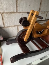 solid wood motorbike rocking