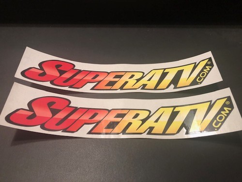 Superatv racing decals - racing,