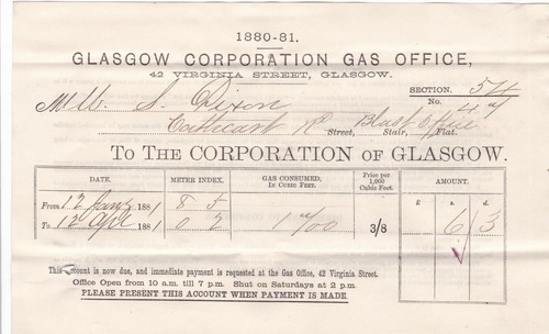 Glasgow corporation gas - corporation,