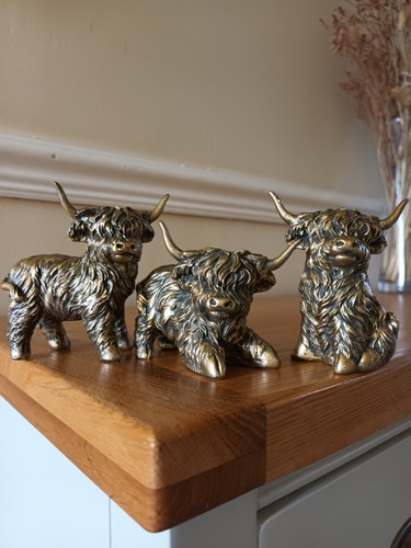 Set three bronze effect - bronze,