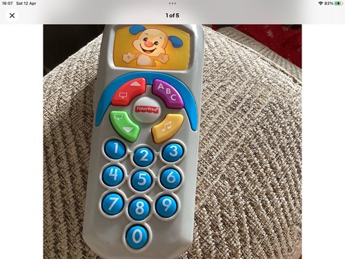Fisher price laugh - and, learn