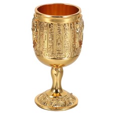 Vintage Embossed Wine Glass