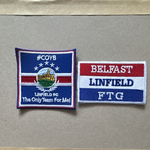 Linfield patches coyb - fc, .
