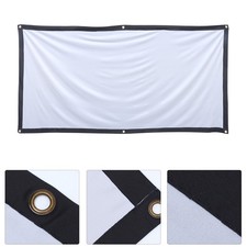  Projector Screen Material Fabric White for Outdoor Video Projection