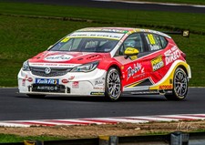 BTCC #88 Mikey Doble. Vauxhall Astra. Croft Circuit. August 2025. A3 Print