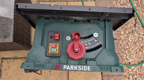 Parkside table saw - parkside, ptks
