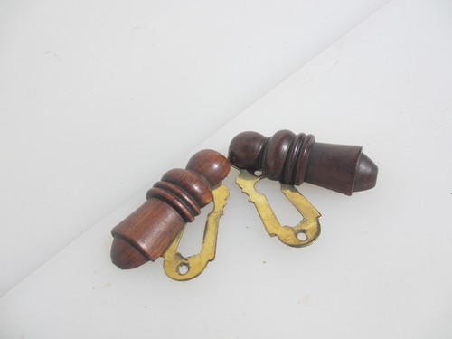 Victorian wooden keyhole cover - wooden,