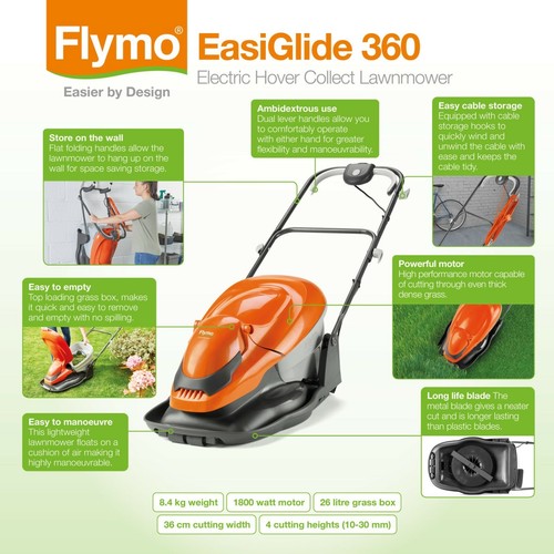 Flymo easiglide 360 - flymo,