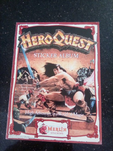 Vintage heroquest sticker - vintage,