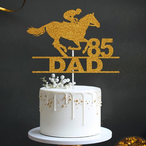 Horse cake topper personalised - topper,