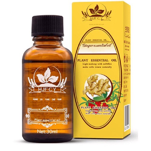 Ginger oil lymphatic drainage - ginger,