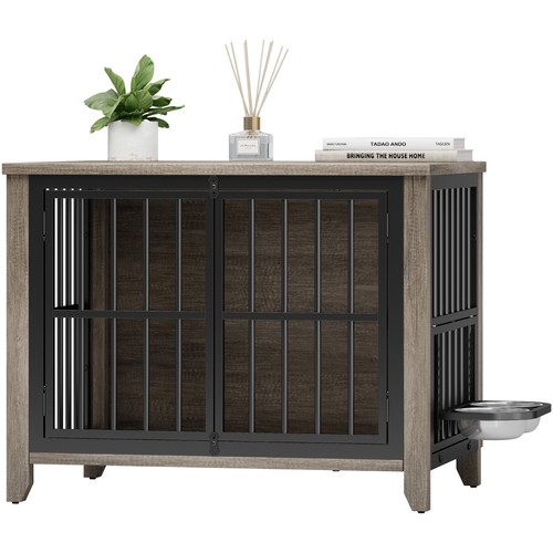 Dog crate furniture - dog,
