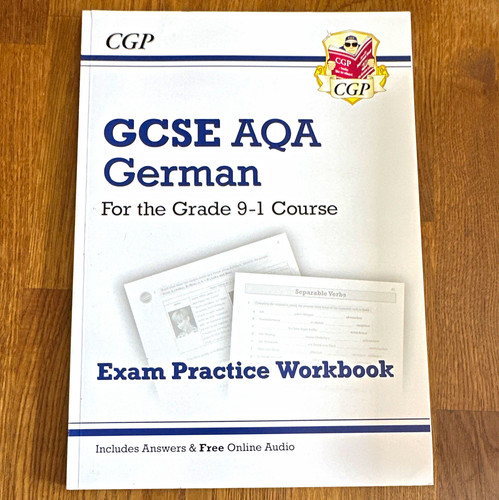Cgp gcse aqa german - grade, 9-1