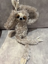 Hanging Sloth Beige & Brown Plush Toy 55 Cm Long