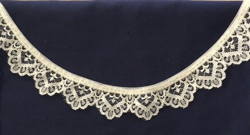 Pretty gathered cream - ,
