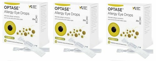 Optase hayfever eye drops - eye,