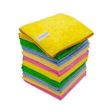 Microfibre Cleaning Cloths x10 Pack 300GSM Home Kitchen Car-30x30/30x40/40x40cm