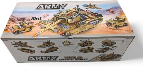 Stem army tank toy - stem, set,