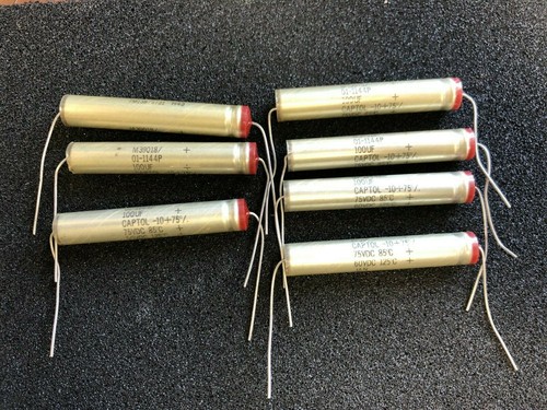 Lot 7pcs sprague axial - lot,