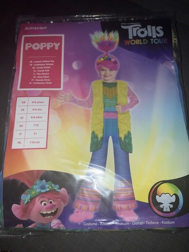 Years trolls costume - trolls, girls