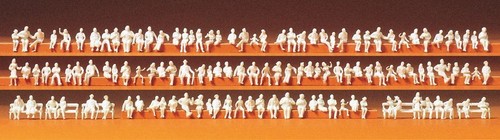 Seated persons unpainted - persons, (120)