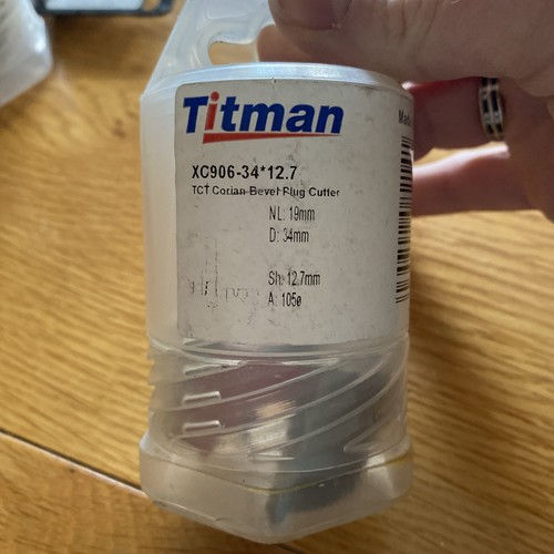 Titman tct corian bevel - bevel, plug