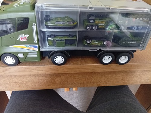 Military toy truck - toy, with