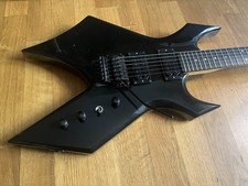 B.C. Rich Warlock NJ Series 1988 Japan Black Floyd Rose w/ reverse headstock