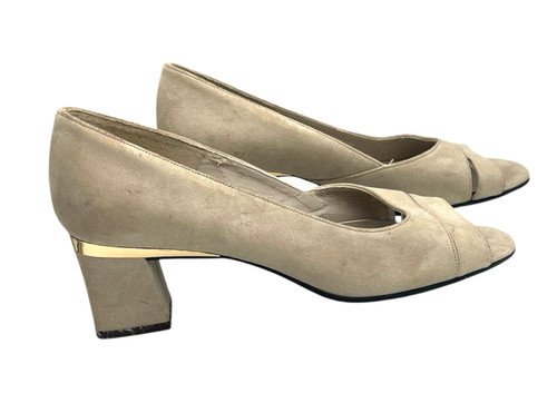 Lotus suede block heel - lotus,