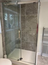 Large Shower Enclosure, complet with shower system and fittings