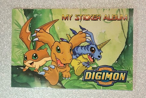 Sticker album digimon pokémon - sticker,