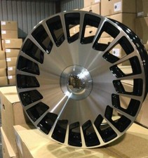 Black MF Mercedes CLS E S Class x4 20" Maybach 8121 Style Alloys Amg 8.5/9.5