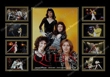  QUEEN FREDDIE MERCURY LIMITED EDITION SIGNED MEMORABILIA AUTOGRAPH A4 PRINT