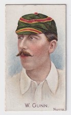 Cigarette card cricketers - card,