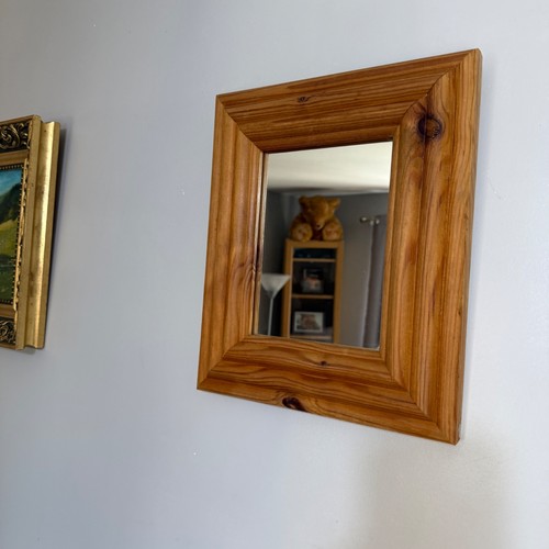 Vintage chunky pine wall - vintage,