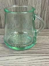 Cornish Cider Farm Mini Embossed Glass Tasting Tankard With Handle - Home Bar